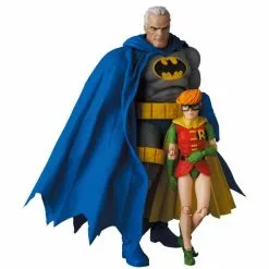 Medicom Toy Mafex No. 139 DC Comics Batman: The Dark Knight Returns Batman (Blue Ver.) And Robin 2-Pack Action Figure Medicom 14 Medicom Toy Mafex No. 139 DC Comics Batman: The Dark Knight Returns Batman (Blue Ver.) And Robin 2-Pack Action Figure Medicom