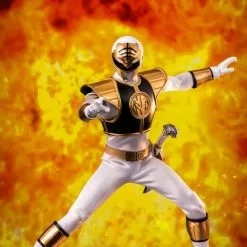 ThreeZero FigZero 1/6 Mighty Morphin Power Rangers White Ranger Sixth Scale Figure