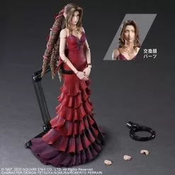 Square Enix Final Fantasy VII Remake Aerith Gainsborough (Dress Ver.) Play Arts Kai Action Figure