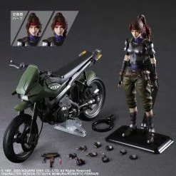 Square Enix Final Fantasy VII Remake Jessie And Motorcycle Set Play Arts Kai Action Figure
