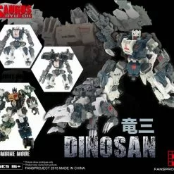 3rd Party Fansproject Combiner Ryu-Oh Dinosan (Gairyu)